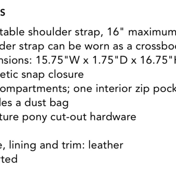 Polo Ralph Lauren - Polo ID Large Suede Shoulder Bag - Picture 9 of 9